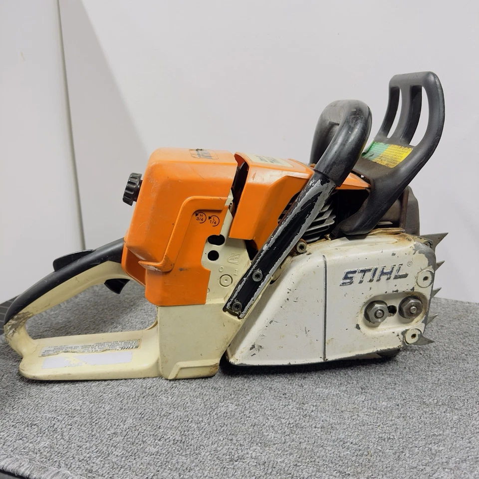 Stihl MS 440 Magnum Chainsaw Powerhead Only – Strong Runner, New OEM Carburetor - Image 3 of 4