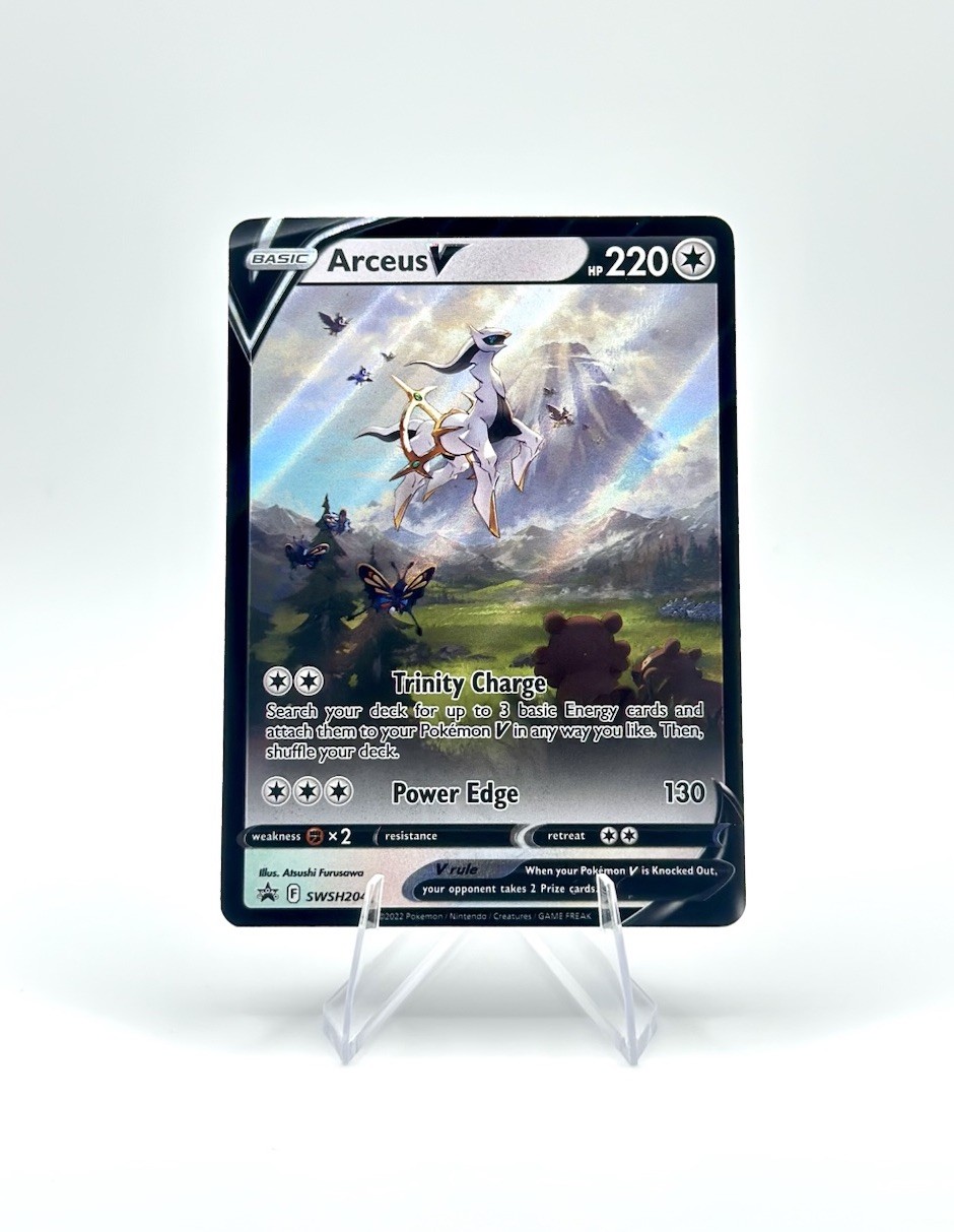 Arceus V SWSH204 SWSH: Sword & Shield Promo Cards Holo Pokemon Card NM