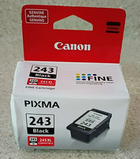 CANON 243 BLACK INK CARTRIDGE ORIGINAL GENUINE PG-243 NEW OLD STOCK