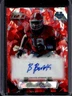 2023 Bowman University Chrome Sapphire Brock Bowers Selections Auto Red #/5