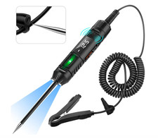 Heavy Duty 3-72V Digital LED Automotive Test Light, Circuit Tester with Polarity