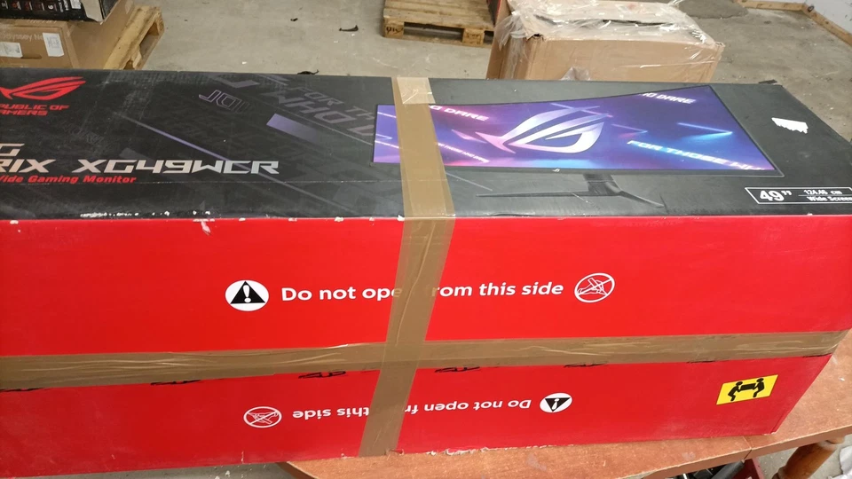 DEFEKT ASUS ROG Strix XG49WCR - 49 Zoll DQHD Curved Gaming Monitor - 165 Hz, 1ms - Bild 4 von 4