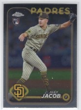 #USC129 2024 Topps Chrome BASE Alek Jacob RC San Diego Padres