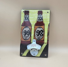 Sweet Art Attack - Mountable Beer Bottle Opener - 99, 98 Bottles of Beer