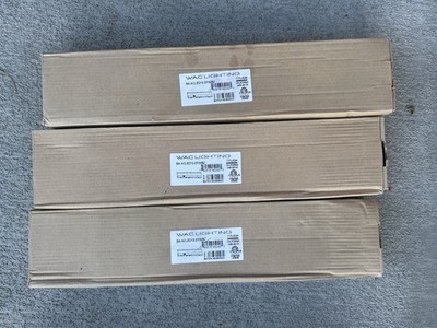 Lot Of 3 PCS WAC Lighting 12  LED Lights with 27K/300K Bronze BA-ACLED12-27/30BZ