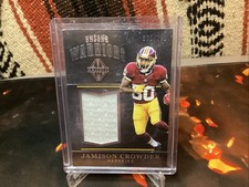 2017 Panini Majestic - Unsung Warriors Materials Jamison Crowder #UW-29 75/125