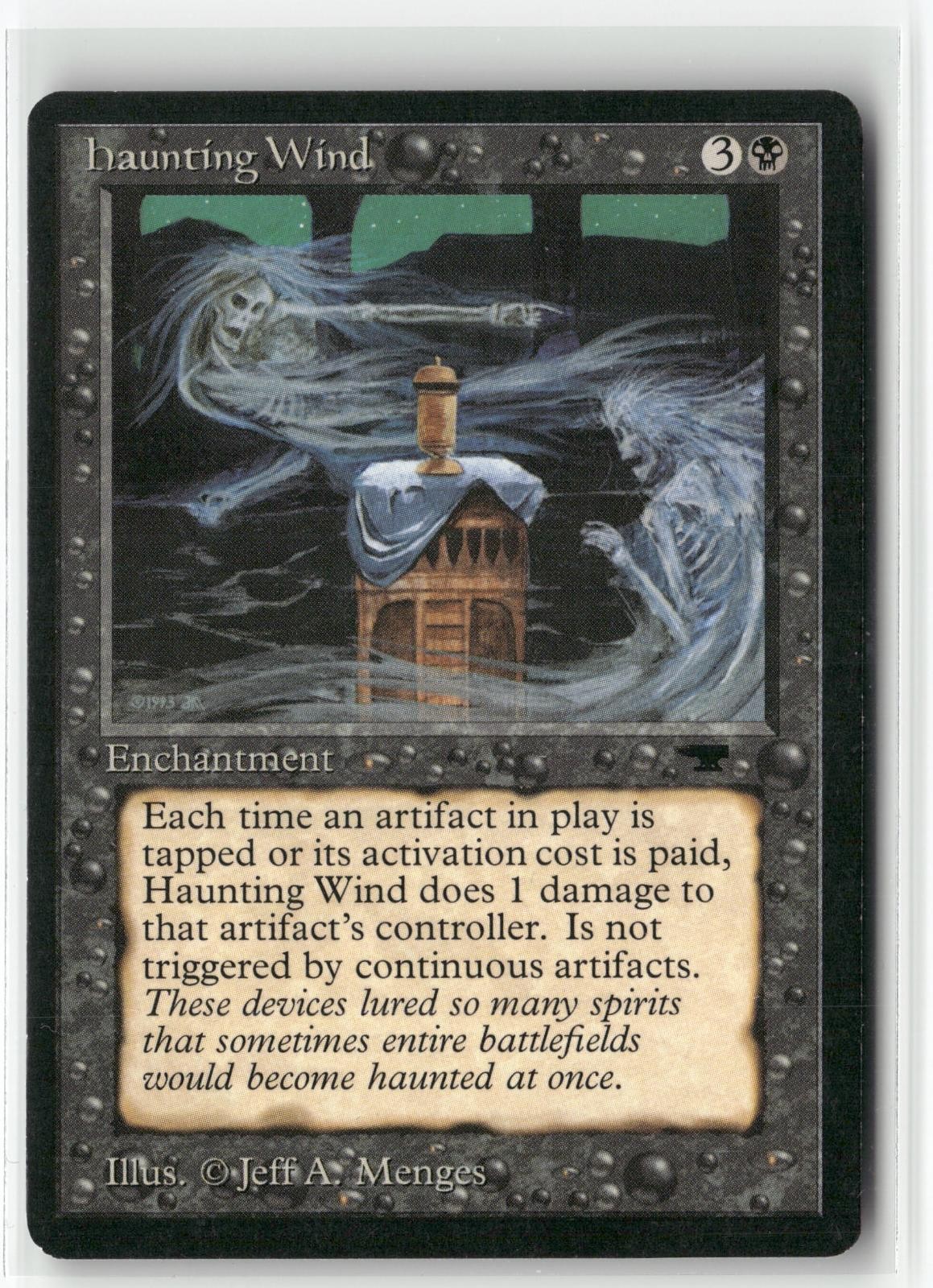 Haunting Wind Uncommon Antiquities Magic: The Gathering Near Mint