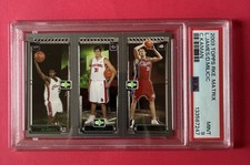 2003 Topps Matrix LEBRON JAMES Rookie #111 Card PSA 9 MINT Milicic Kaman RC!