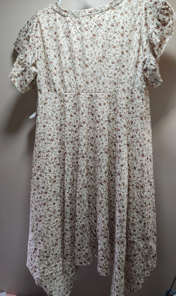 Vestido Joyfilm Milana Neutro Mini Floral Nuevo con Etiquetas Talla 10 Foto 2 de 3