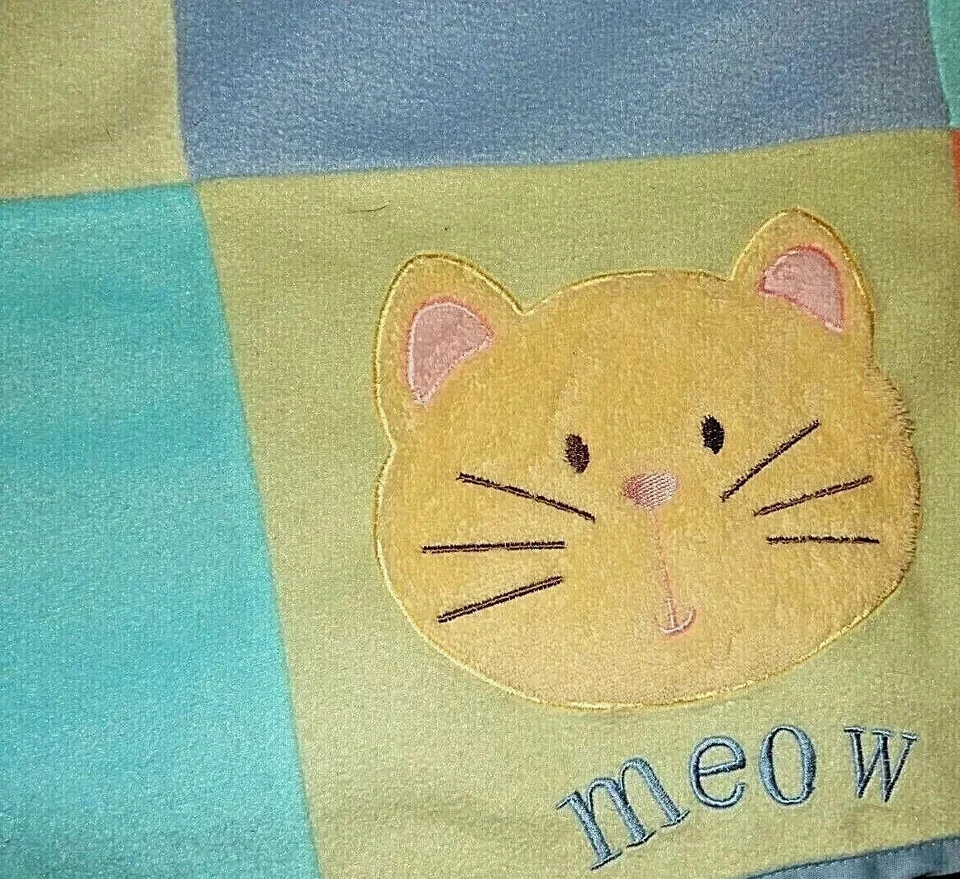 5J!WOW! Manta edredón NOJO 40x50 polar animales sonajeros chirridos bebé juego Foto 2 de 4