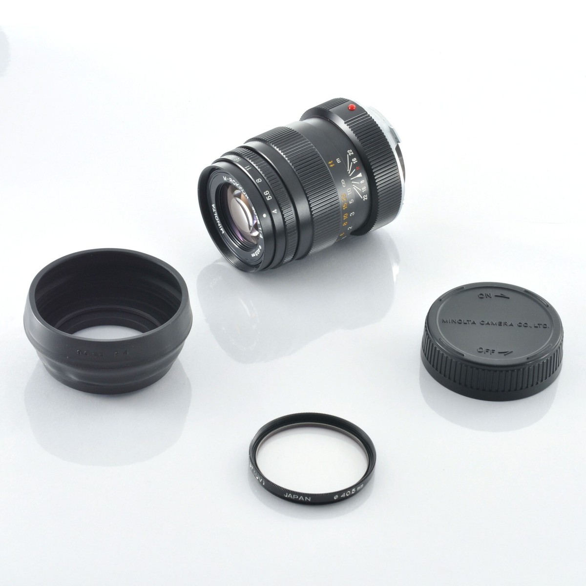Minolta M-Rokkor 90mm f/4 Leica M Mount Lens from Japan