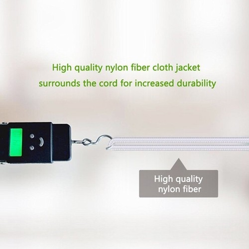 Cord Type-C 10ft USB Cable w Adaptive Fast Home Charger for Phones & Tablets - 第 8/8 張圖片