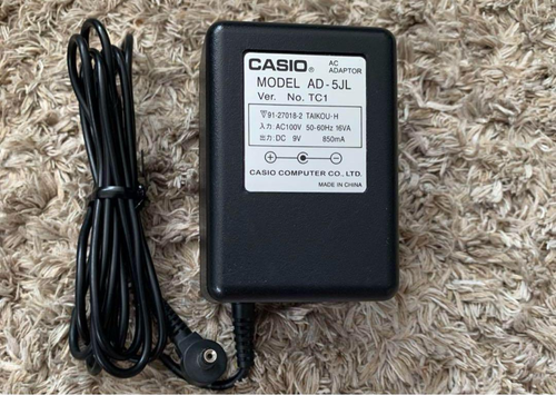 Casio EG-5 Eleking Cassette tape guitar Black w/AC adapter,case Working JP - Picture 3 of 3