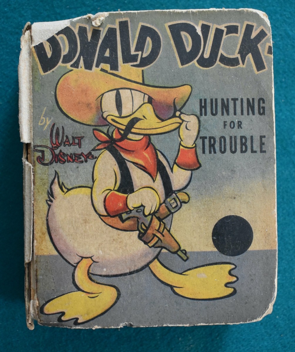 Donald Duck Hunting for Trouble, The Big Little Book 1938 Walt