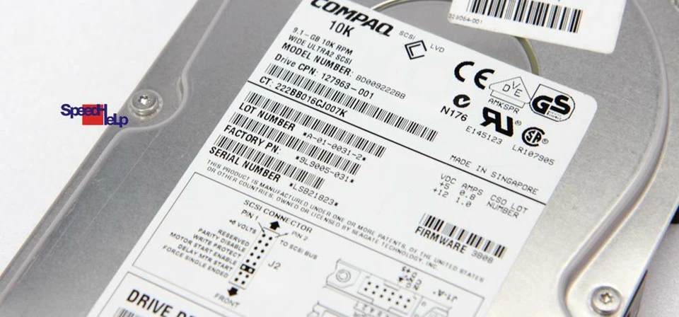 Seagate Compaq BD009222BB Ultra-2 Wide SCSI 68-Pin POL Hard Disk - Image 2 of 4