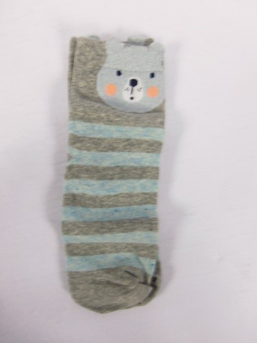 Caramella Multi-Color Animal Print 100% Cotton Socks Gift Set of 4 Girls - Picture 6 of 6