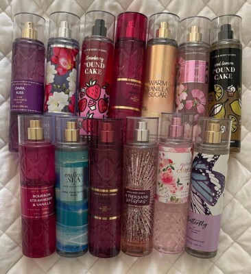 Bath & Body Works NEW FULL SIZE Fine Fragrance Body Mist Spray 8 oz *YOU PICK*