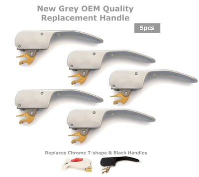 217/00059/00P Grey Door Handle OEM Quality for IPSO Washer Replaces