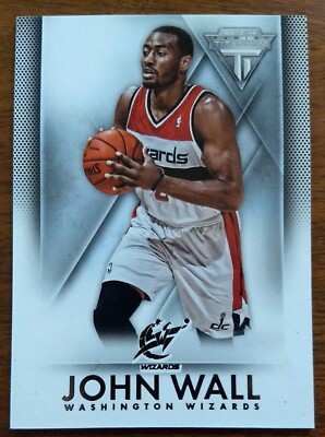 JOHN WALL, 2013-14 PANINI TITANIUM #33, WIZARDS