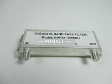 1PCS  BPF88-108MHz port impedance 75 ohms Filter Bandpass FM broadcast 