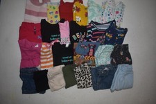 Wholesale Bulk Lot of 25 Girls Size 2T Mixed Season Tops Bottoms Shirts Pants