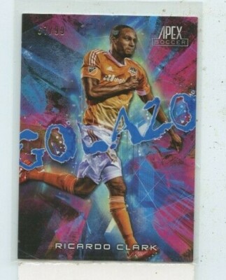 RICARDO CLARK 2016 Topps Apex MLS Golazo Blue Parallel #D /99
