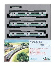 KATO N Gauge Kiha 201 series 3-car set 10-499 Railway model diesel car JP