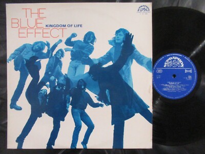 THE BLUE EFFECT Kingdome Of Life / Reissue LP CSSR 1973 SUPRAPHON ARTIA 1131023