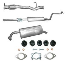 Komplette Auspuff + Anbausatz für Hyundai Getz 1.1i -12V Fliessheck TB 46kW