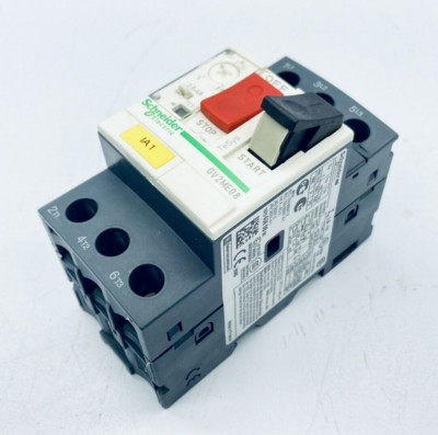 SCHNEIDER GV2ME08 TESYS GV2 MANUAL STARTER MOTOR PROTECTOR 2.5-4A