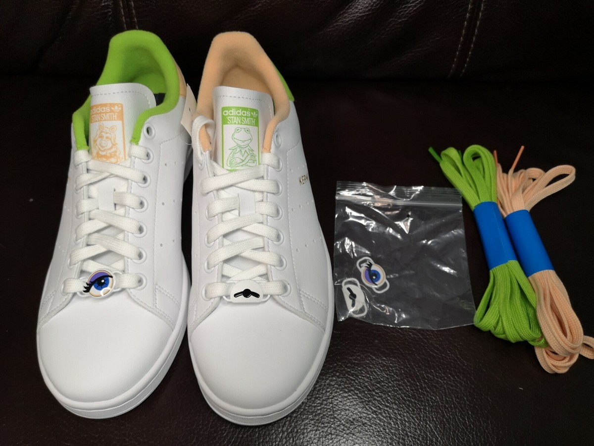 Adidas Stan Smith Miss Piggy and Kermit Shoes GZ5863 Men's Size