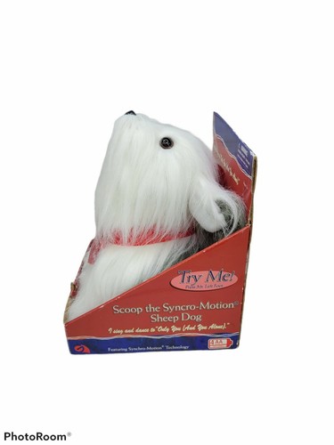 Sheep Dog Sing And Dancing Toy Gemmy Scoop The Syncro-Motion Rare Vtg Brand New - Picture 3 of 7