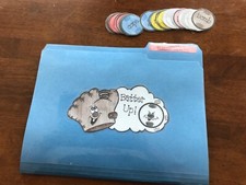 Batter up ABC order Grade 3-4 language art file folder game teacher