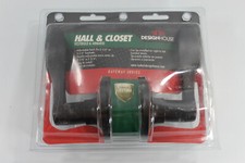 Oil Rubbed Bronze WaveStyle Door Lever Lock Keyed Privacy Passage Dummy Deadbolt