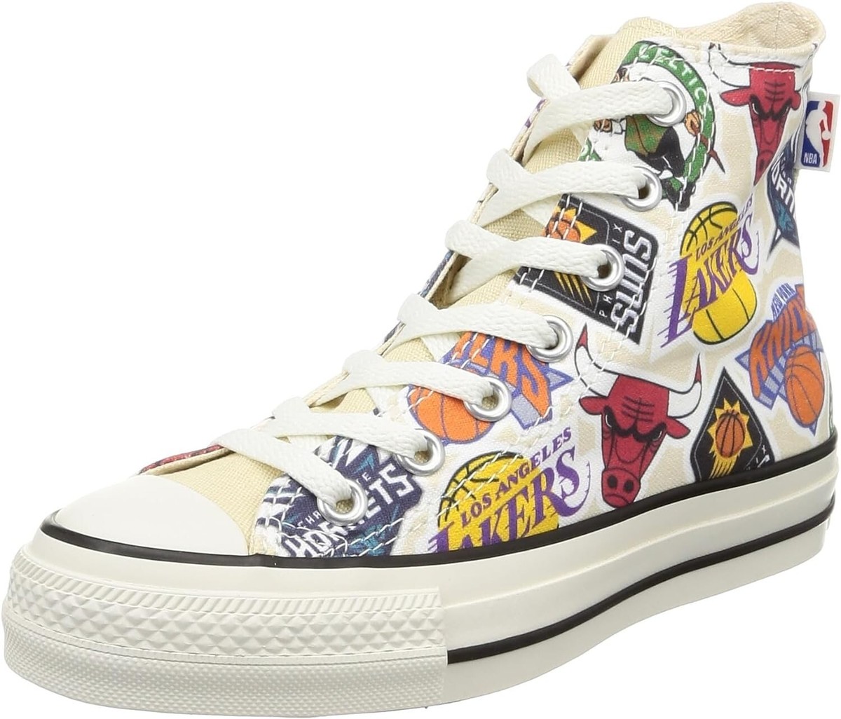 CONVERSE Sneakers All Star NBA HI Size 5-13in Color Off White Lace Up JAPAN  NEW