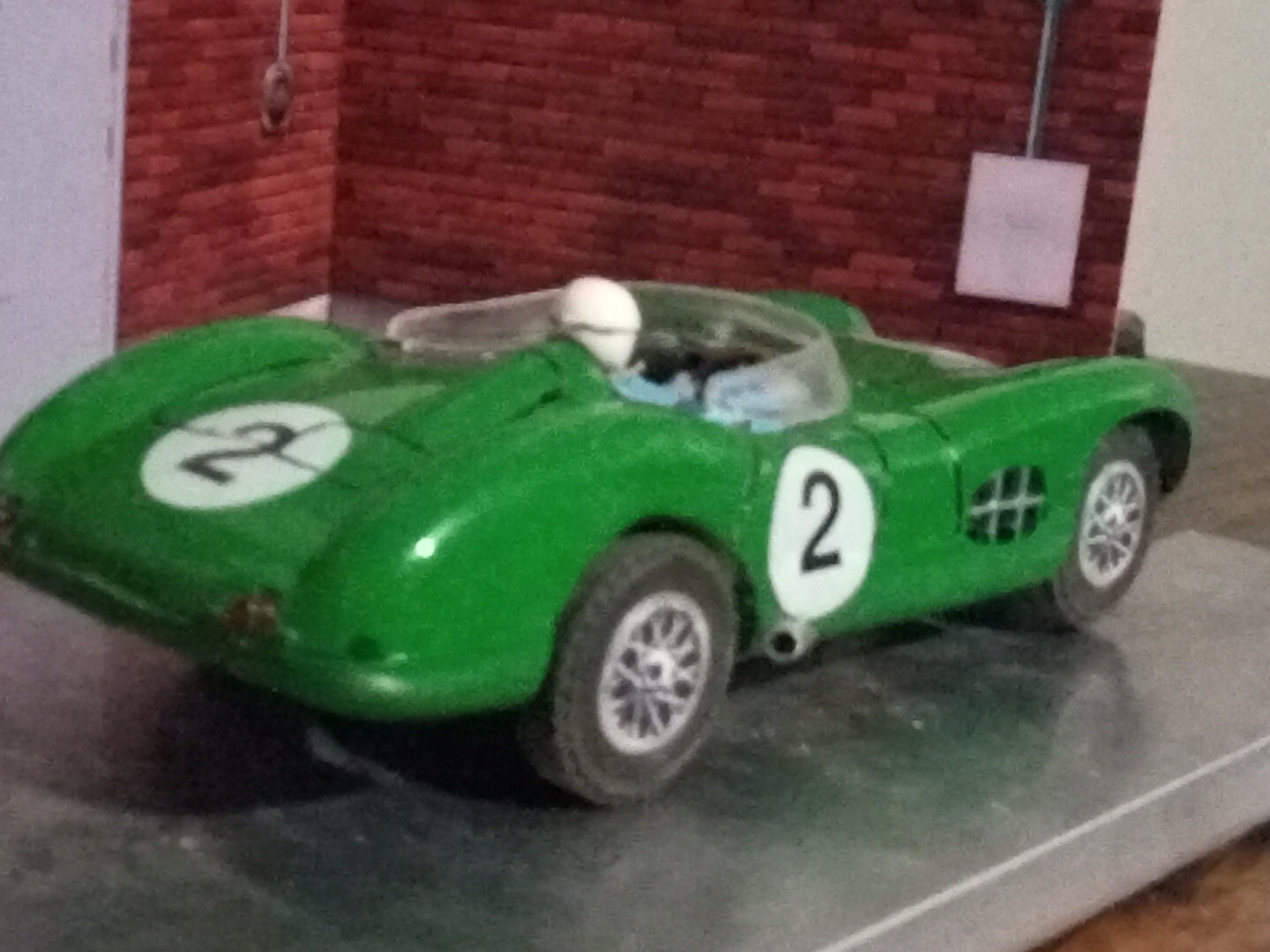 1/32 Aston Martin DB1 Vintage Slot Car With Brass Chassis eBay