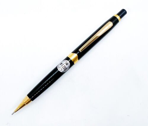 NOS Platinum ołówek do druku 0,5 mm czarny złoty kolor japoński wyprodukowany rzadki - Zdjęcie 1 z 6