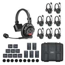 SYNCO Xtalk X9 Wireless Intercom Headset for Team Communication 350M/1148FT