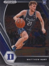 2021 Panini Prizm Draft Picks Matt Hurt #34