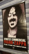 FRANK ZAPPA-STRICTLY COMMERCIAL 1995 OFFICIAL / ORIGINAL RYKODISC CANADA POSTER