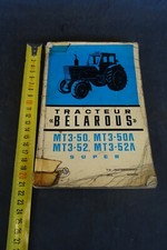 MANUALE USO MANUTENZIONE TRATTORE BELARUS MT3 50 52 FRANCESE