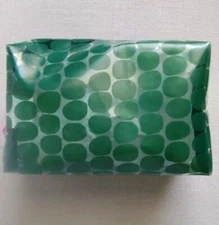 The Vintage Cosmetics Simply Travel Makeup Bag Green Plastic