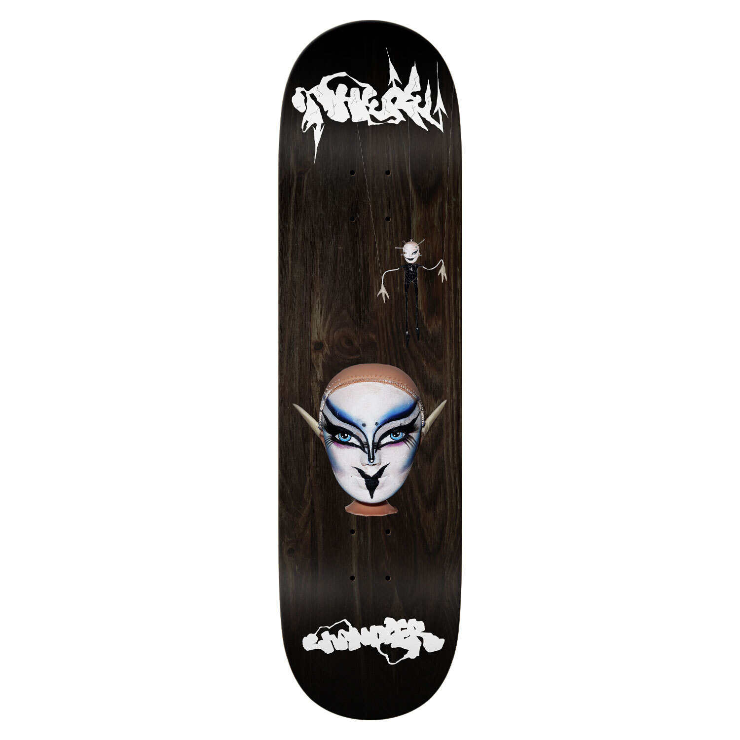 There Skateboard Deck Chandler Burton Marionette 8.5