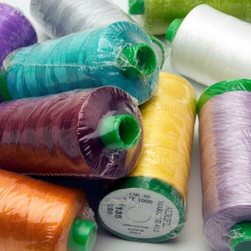 Aurifil Mako Embroidery Thread 40wt Cotton Thread, 1094 yard spools - Picture 1 of 19