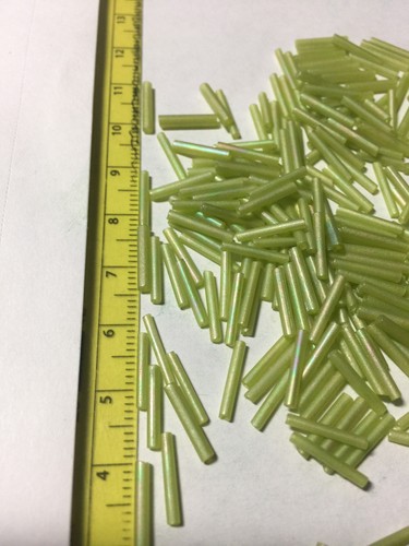 Size 5 Bugle Beads 12mm 35 Grams - Picture 54 of 122