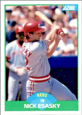 1989 Score  #64   Nick Esasky    1st Base   Cincinnati Reds  FREE shipping
