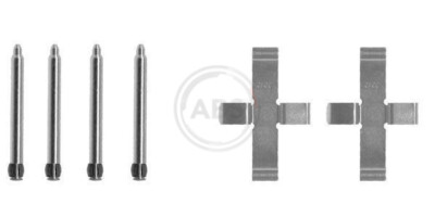 A.B.S. 1076Q Accessory Kit, disc brake pad for CHEVROLET,OPEL,VAUXHALL