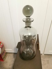 Holmegaard Danish Mid Century 1949- 1960s Glass Decanter poss Jacob Bang