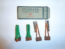 One Set Of 4 Nos Standard Starter Brushes Hudson Durant Willys Hupmobile E17-18