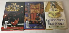 Lot of 3 Liss MacCrimmon Mystery Series Books by Kaitlyn Dunnett Hardcovers Cozy